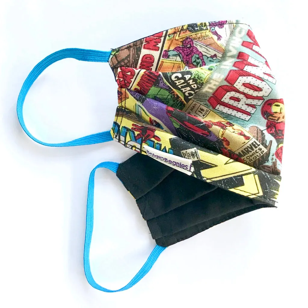 Fun Surgical-Style Face Mask Marvel Comic