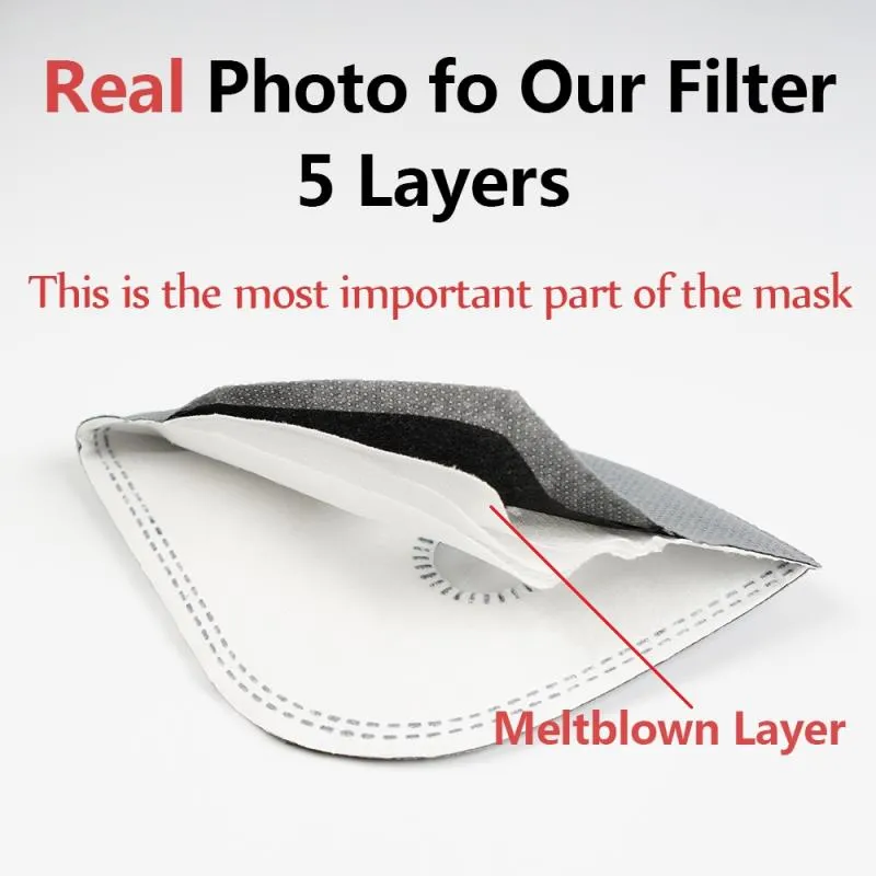 High Quality Reusable Face Mask Replacement Filters & Valves