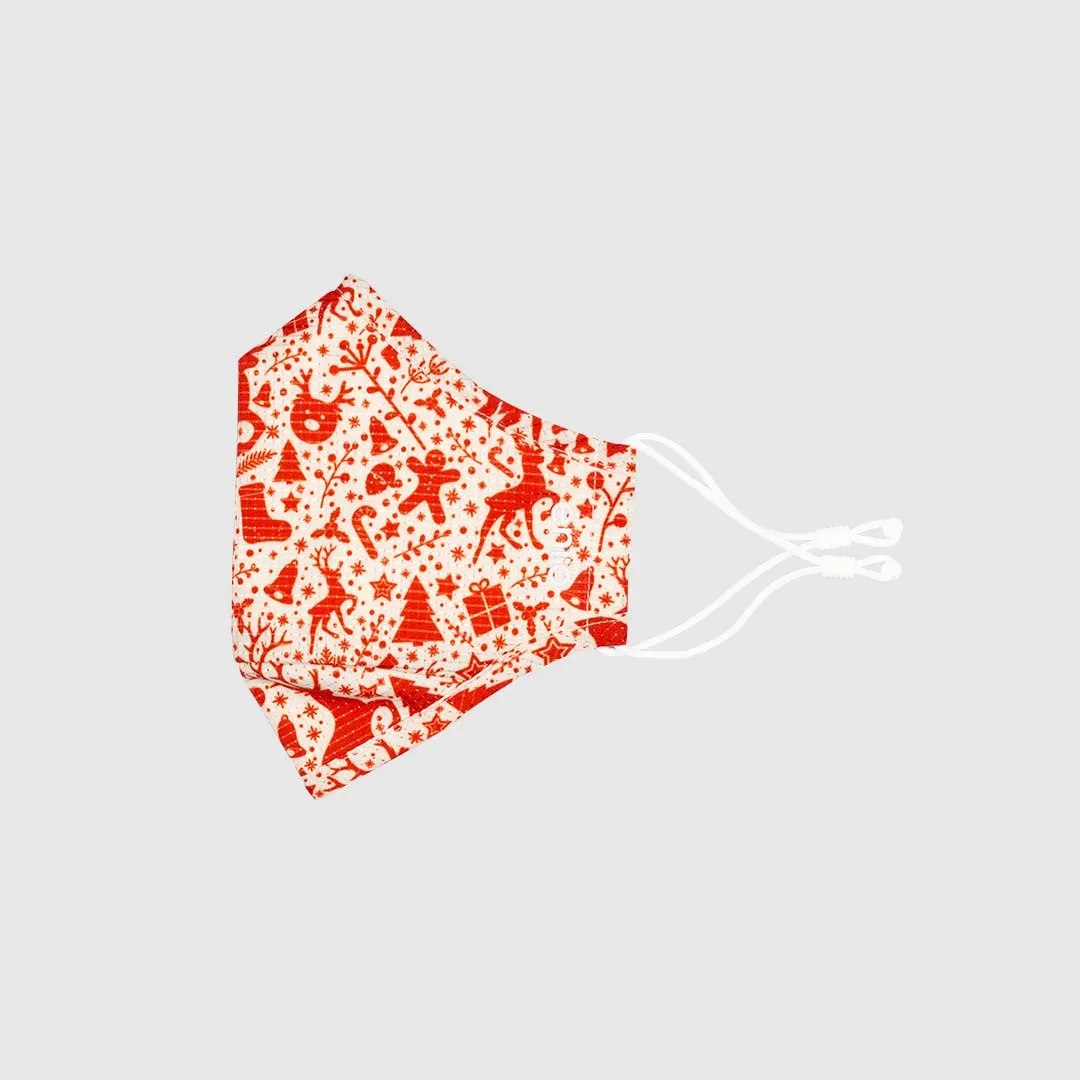 Holiday Cheer Face Mask - Tech