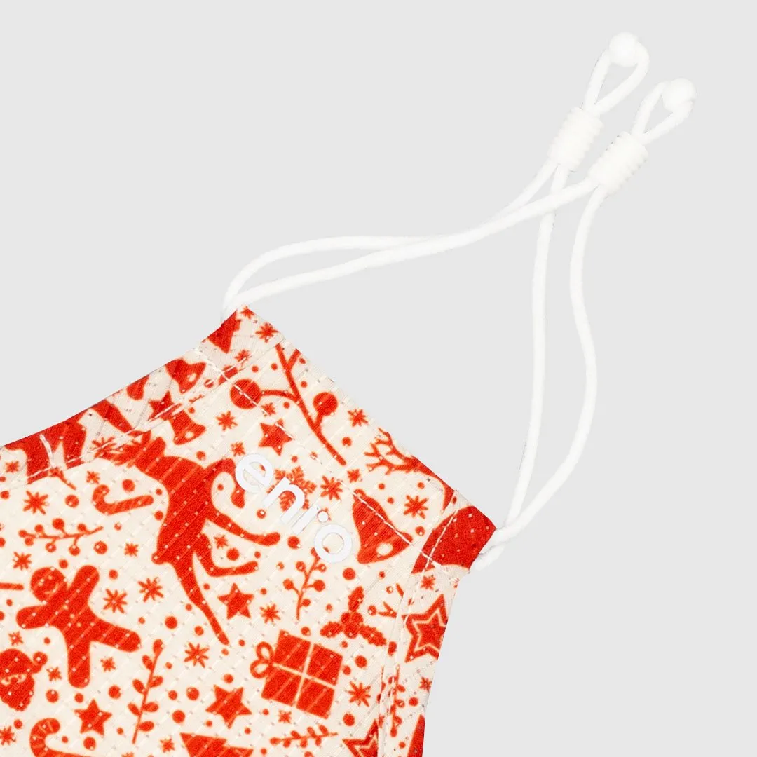Holiday Cheer Face Mask - Tech