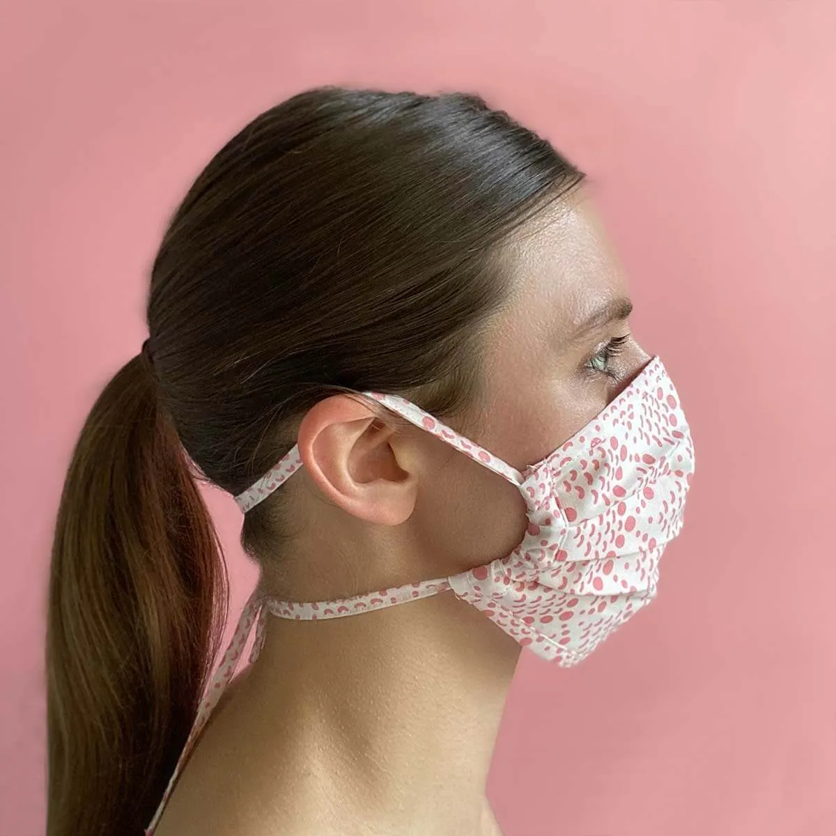 Horse Ranch Cotton Face Mask