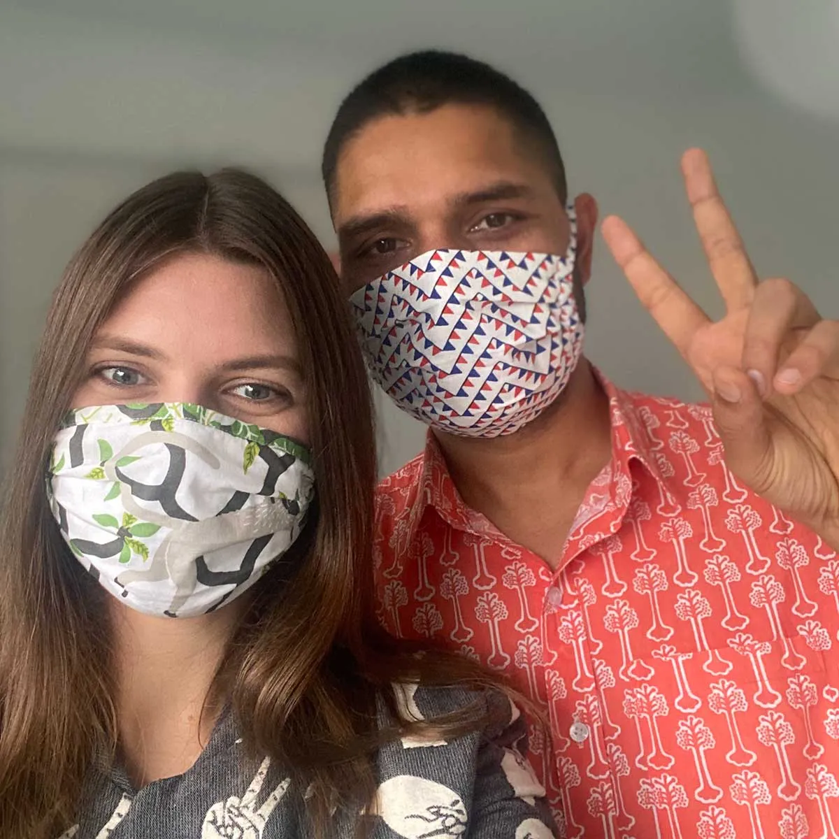 Horse Ranch Cotton Face Mask