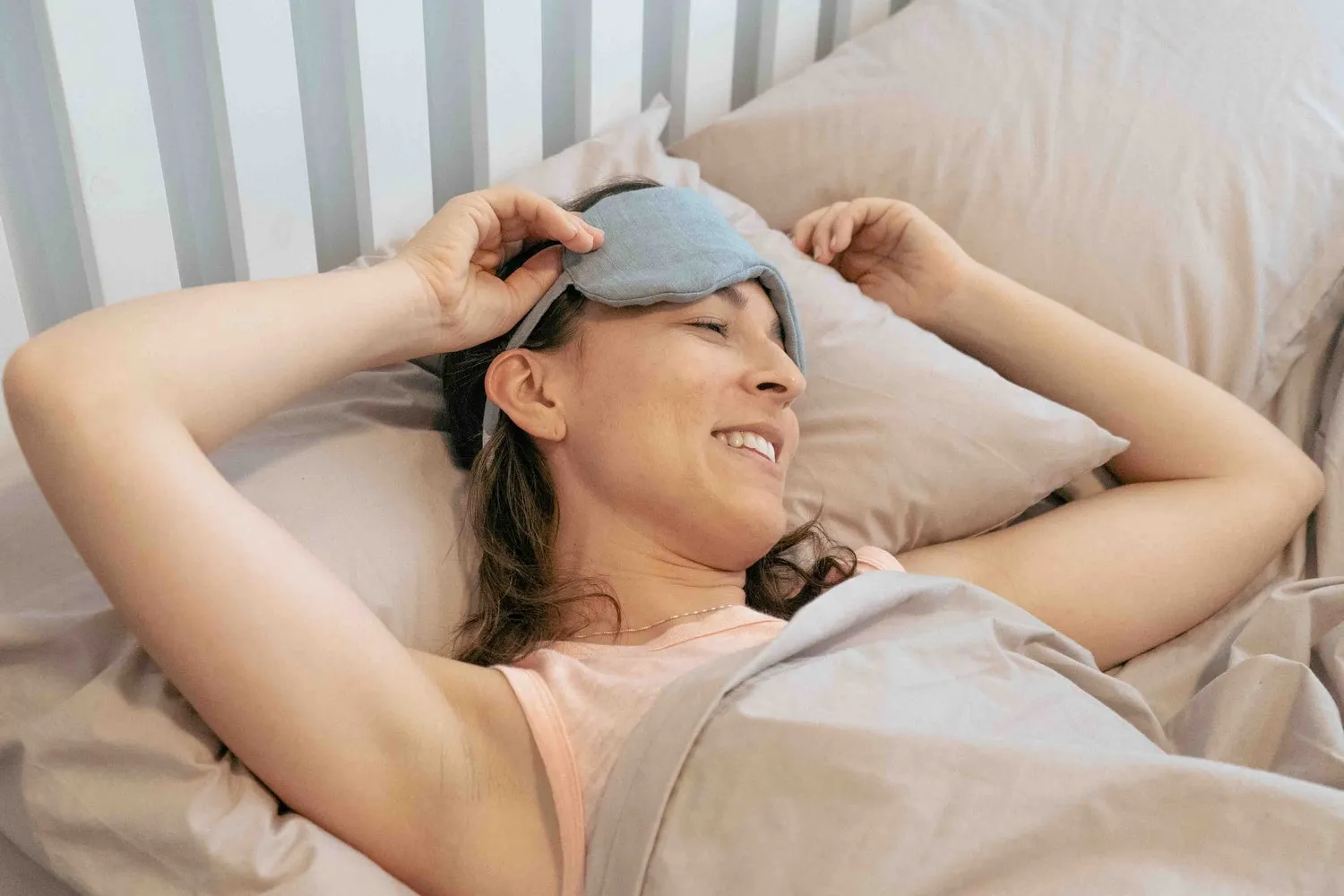 Linen Wisewool Sleep Mask