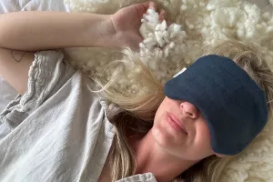 Linen Wisewool Sleep Mask