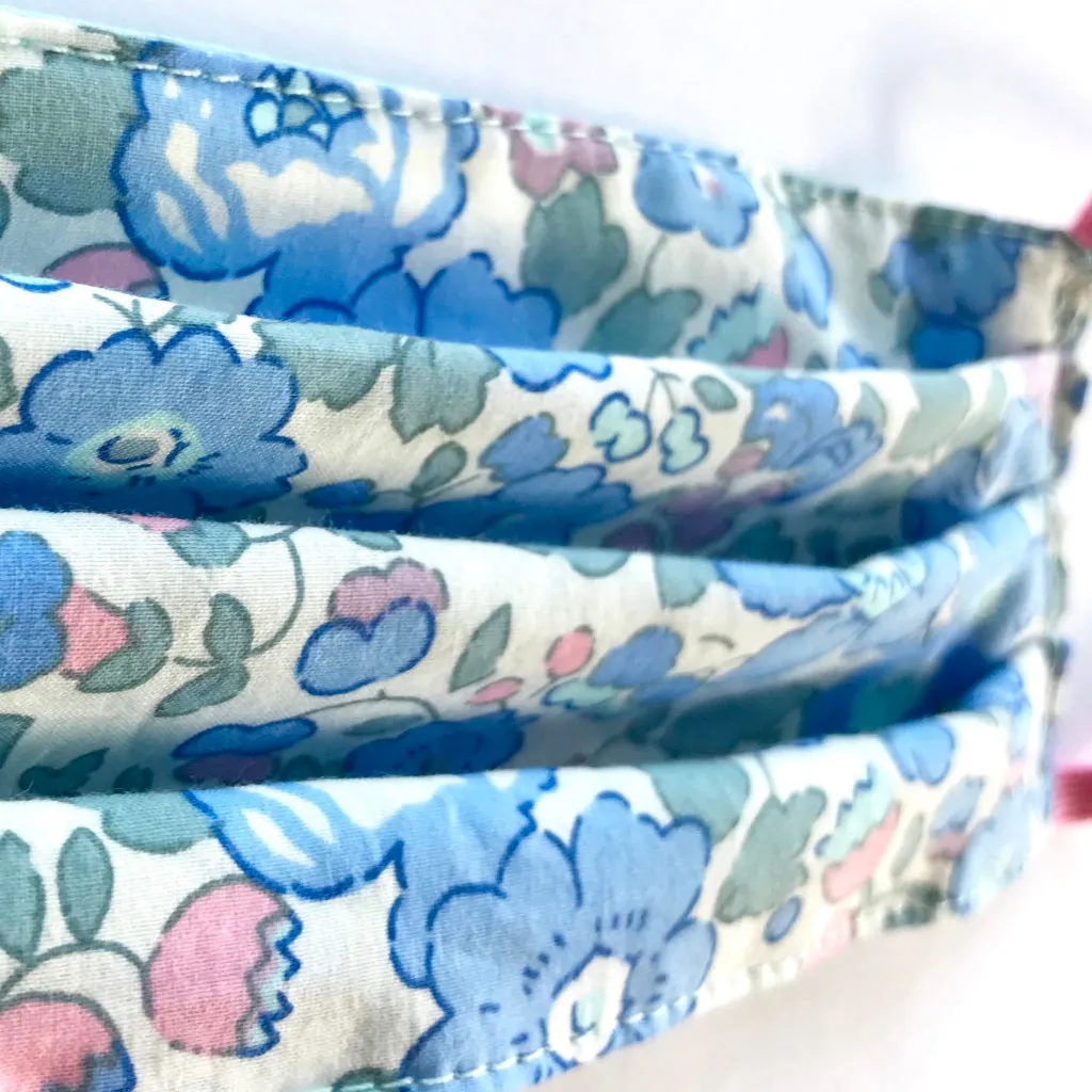 Medical-Style Face Mask Liberty Betsy Blue