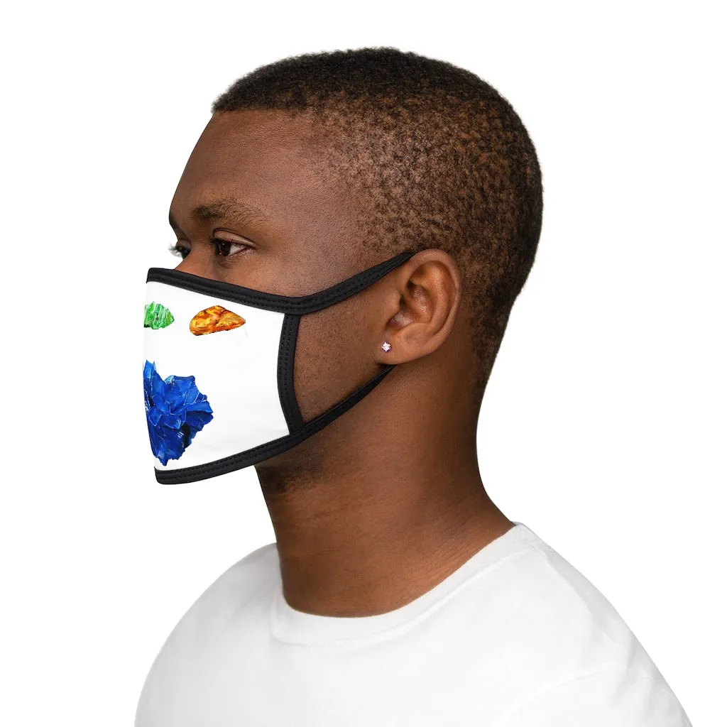 Minerals Mixed-Fabric Face Mask