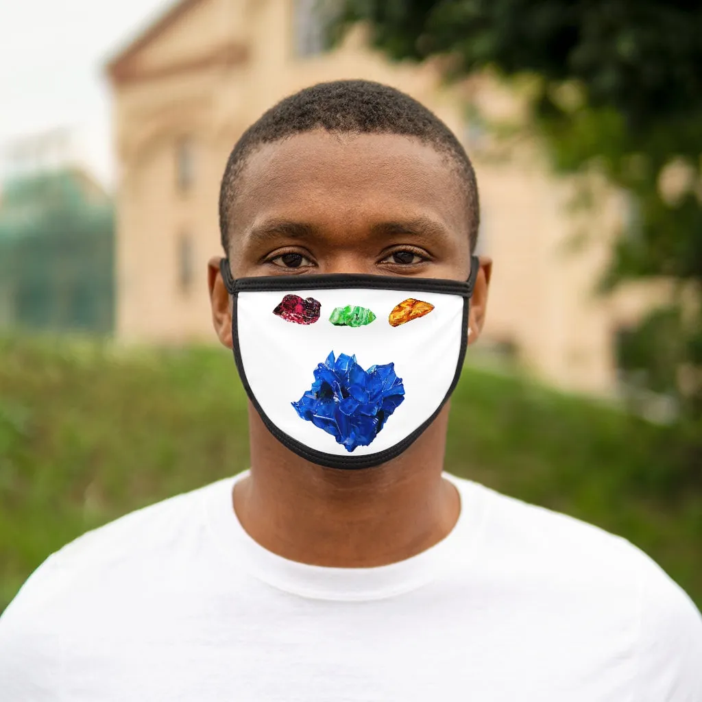 Minerals Mixed-Fabric Face Mask