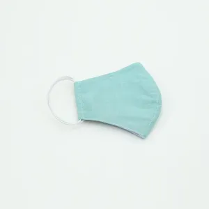 MK2052 - Cotton Mask Ear Elastic Aqua