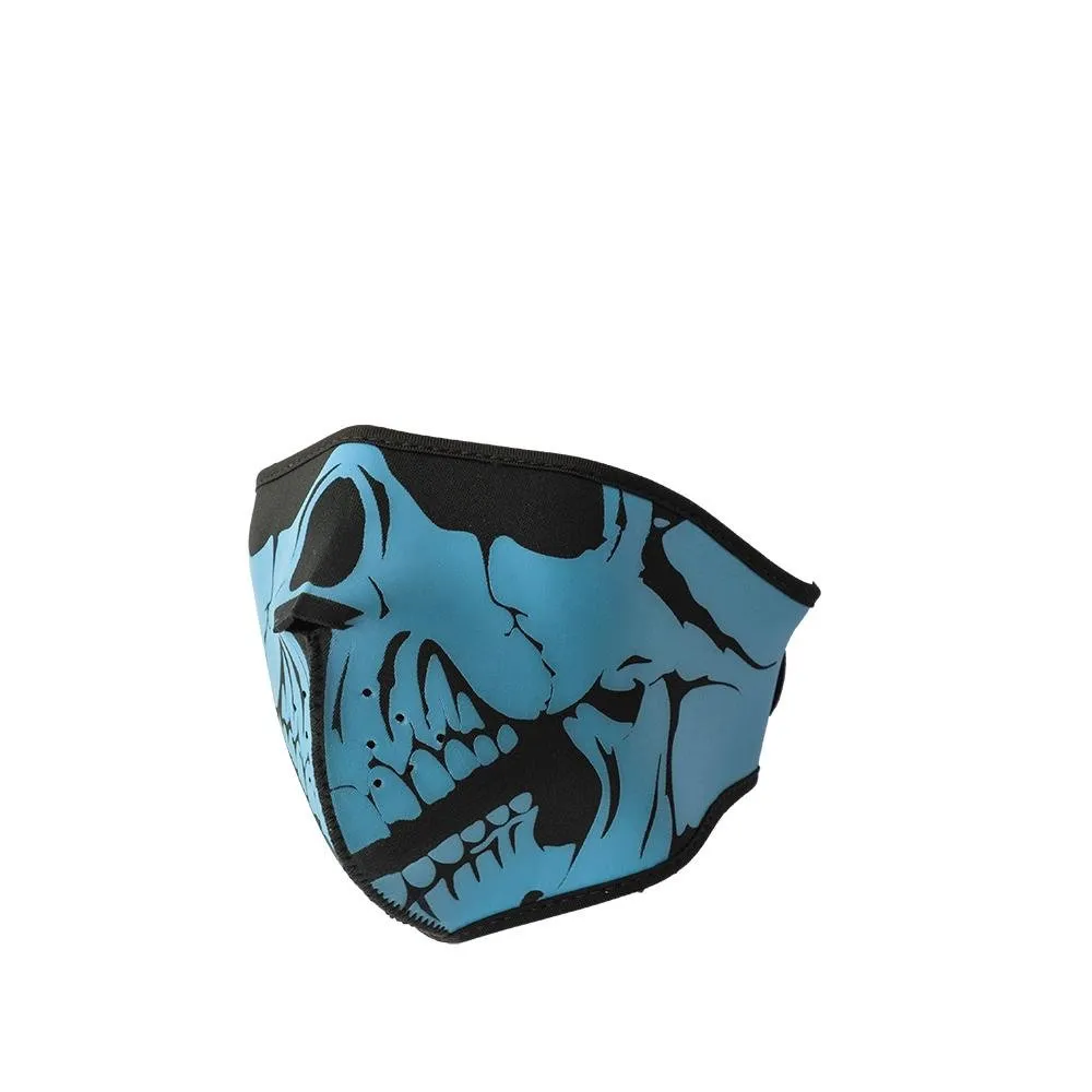 Neoprene Half Face Skull Riding Mask