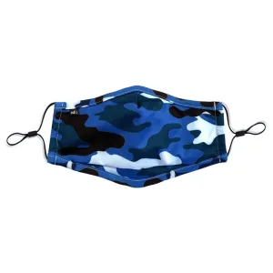 Niiceface Blue Camo Face Mask