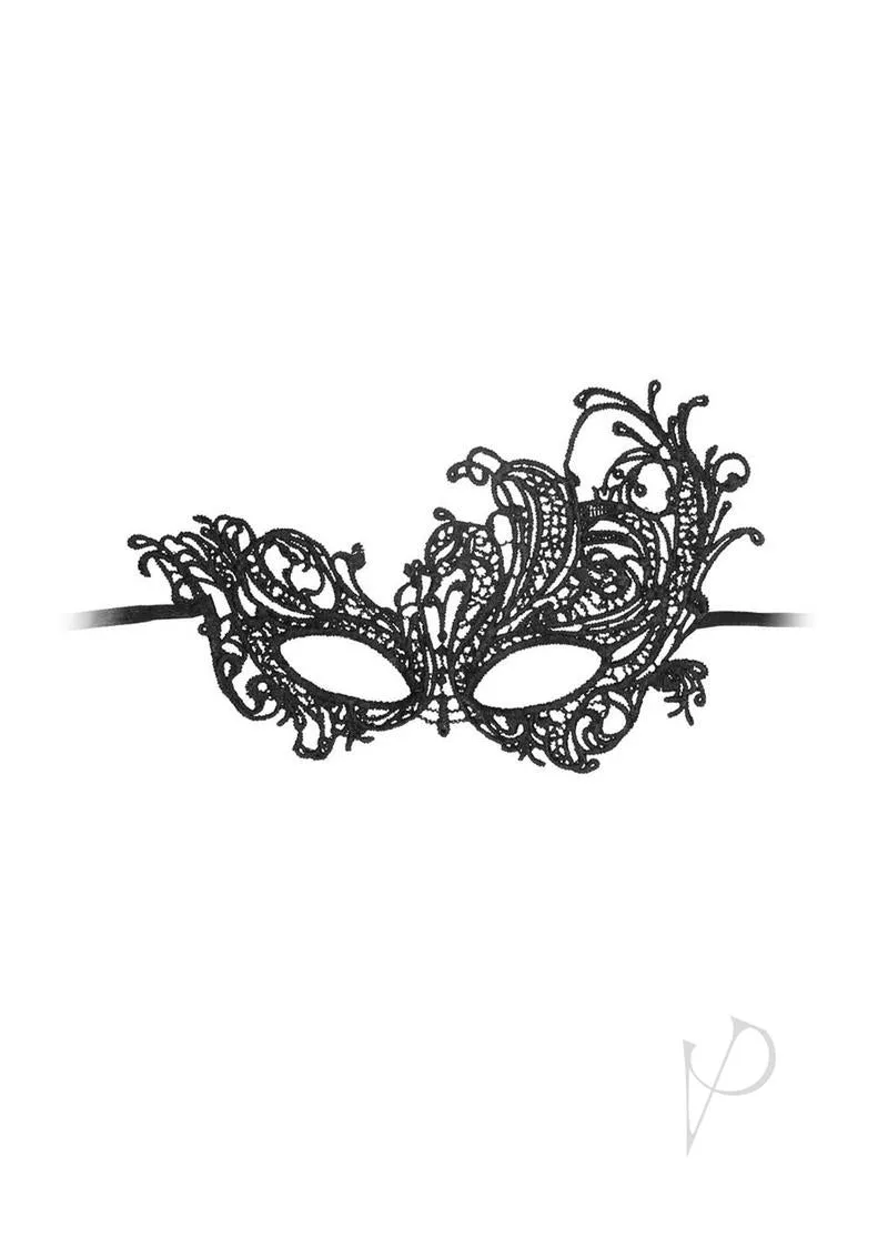 Ouch Lace Eye Mask Royal Black