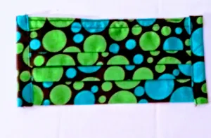 Polka Dots Cotton Fabric Mask - Washable & Reusable