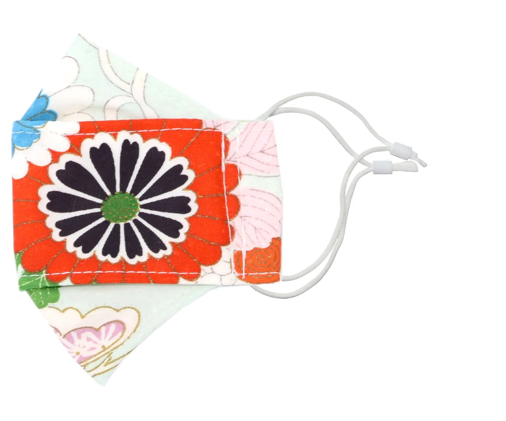 Pop-Up Style Mask - Vintage Kimono *ASTM SPECIFICATION*  Sold Out!