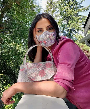 Pop-Up Style Mask - Vintage Kimono *ASTM SPECIFICATION*  Sold Out!