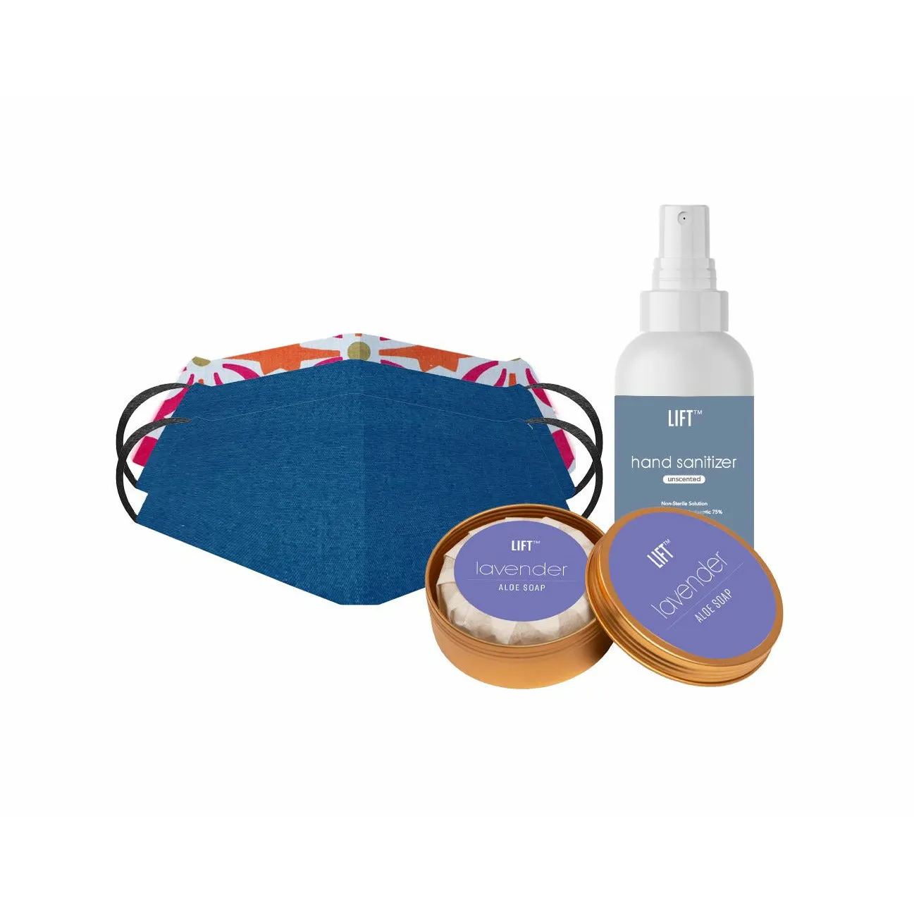 Safety Kit - Mask, Soap & Sanitizer