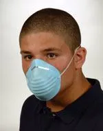Safety Zone® Blue Cone Medical Face Masks (#RS-500) - Case of 1000