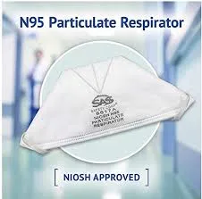 SAS N95 Flat Fold Particulate Respirator by Safety Corp