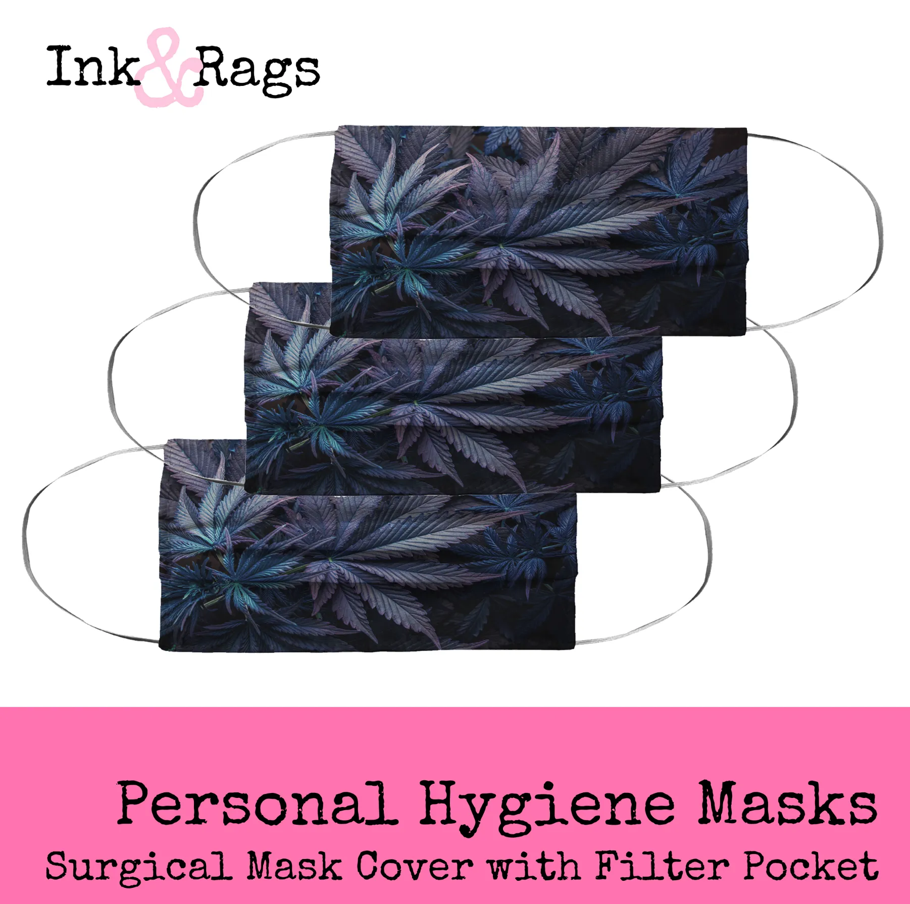 Set of 3 Personal Hygiene Masks - READ FULL DESCRIPTION - Real 420
