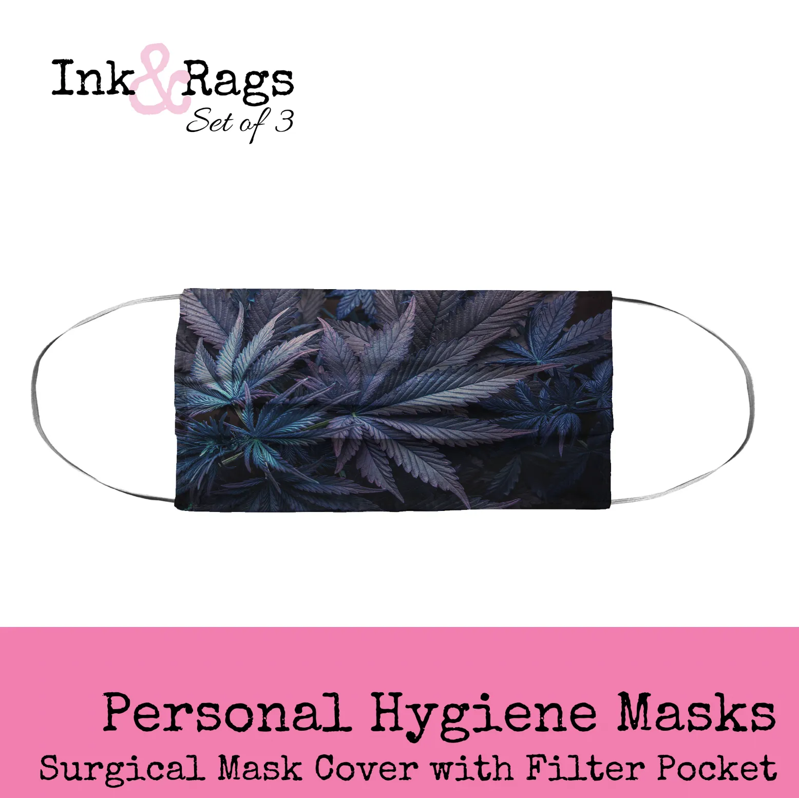 Set of 3 Personal Hygiene Masks - READ FULL DESCRIPTION - Real 420