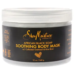 Shea Moisture African Black Soap Soothing Body Mask By Shea Moisture For Unisex - 12 Oz Mask  12 oz