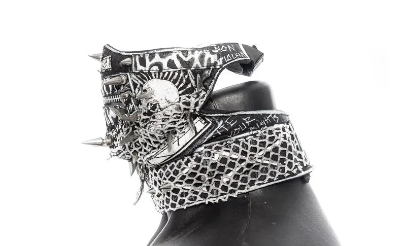 Spiked Mayhem Mask Jungle Tribe x Dust   Beau Collab Piece