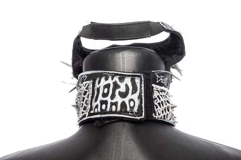 Spiked Mayhem Mask Jungle Tribe x Dust   Beau Collab Piece