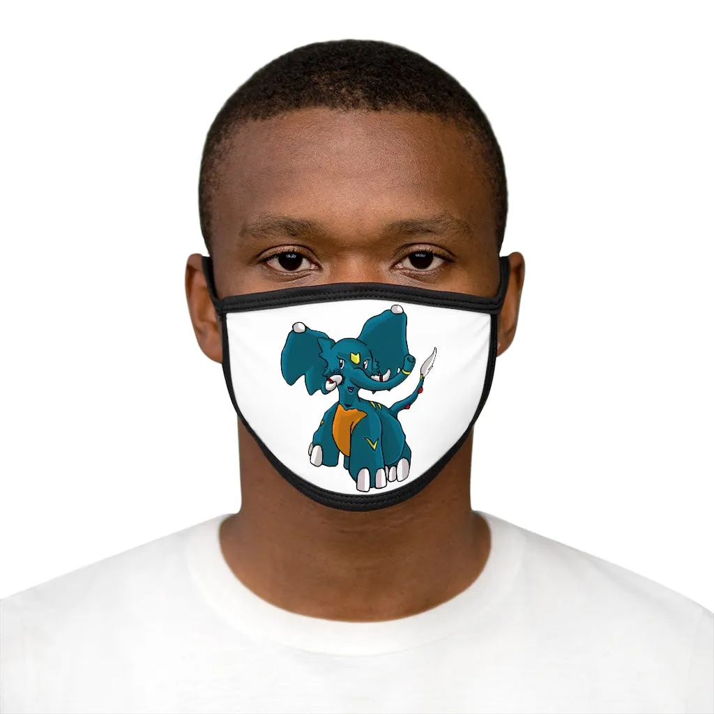 Tuskhann Mixed-Fabric Face Mask