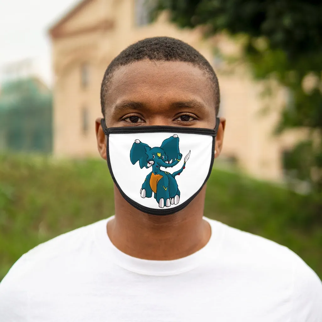 Tuskhann Mixed-Fabric Face Mask