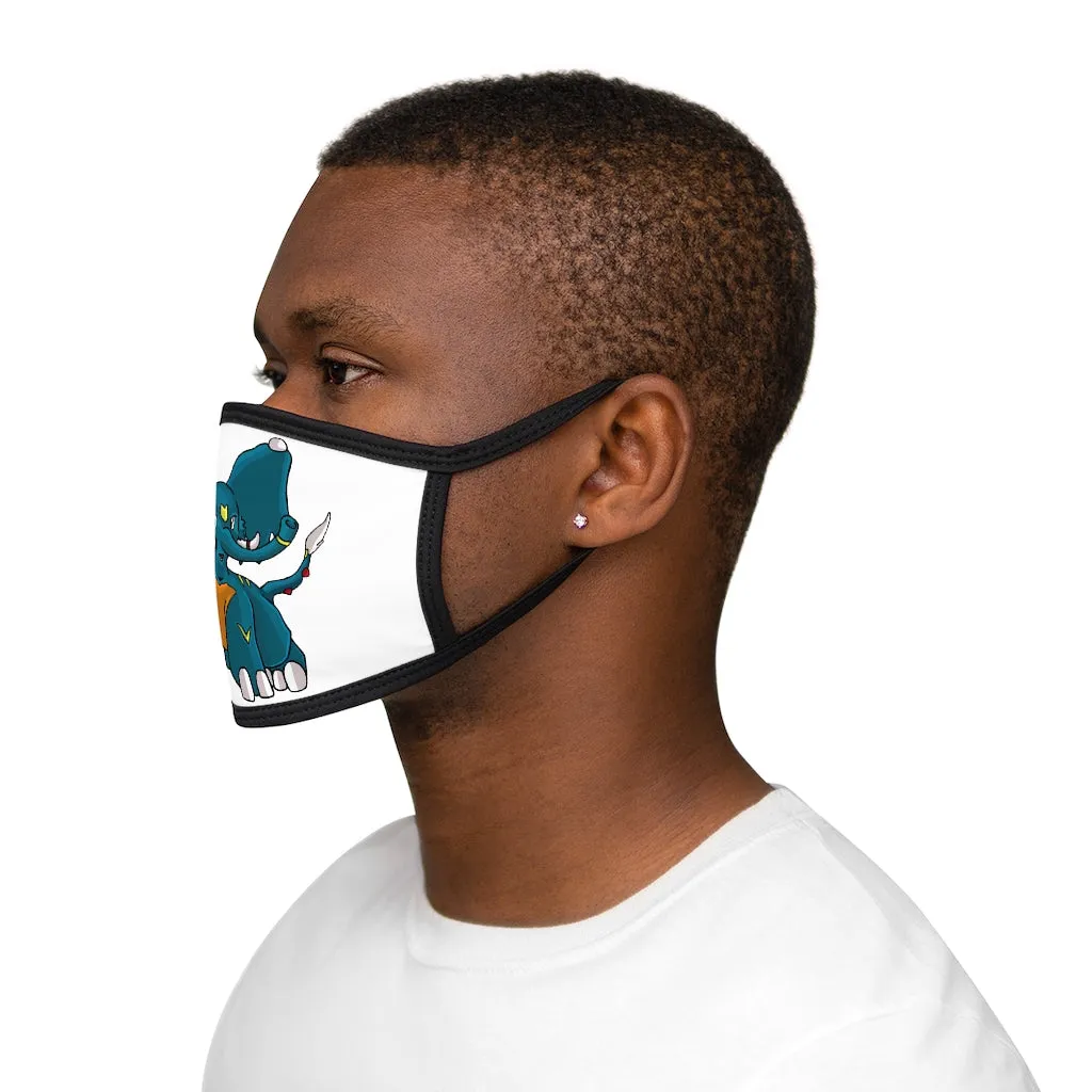 Tuskhann Mixed-Fabric Face Mask
