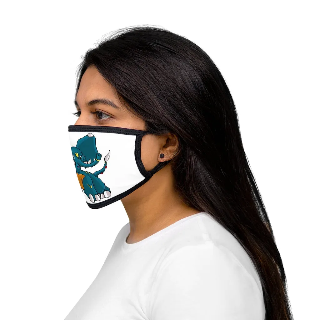 Tuskhann Mixed-Fabric Face Mask