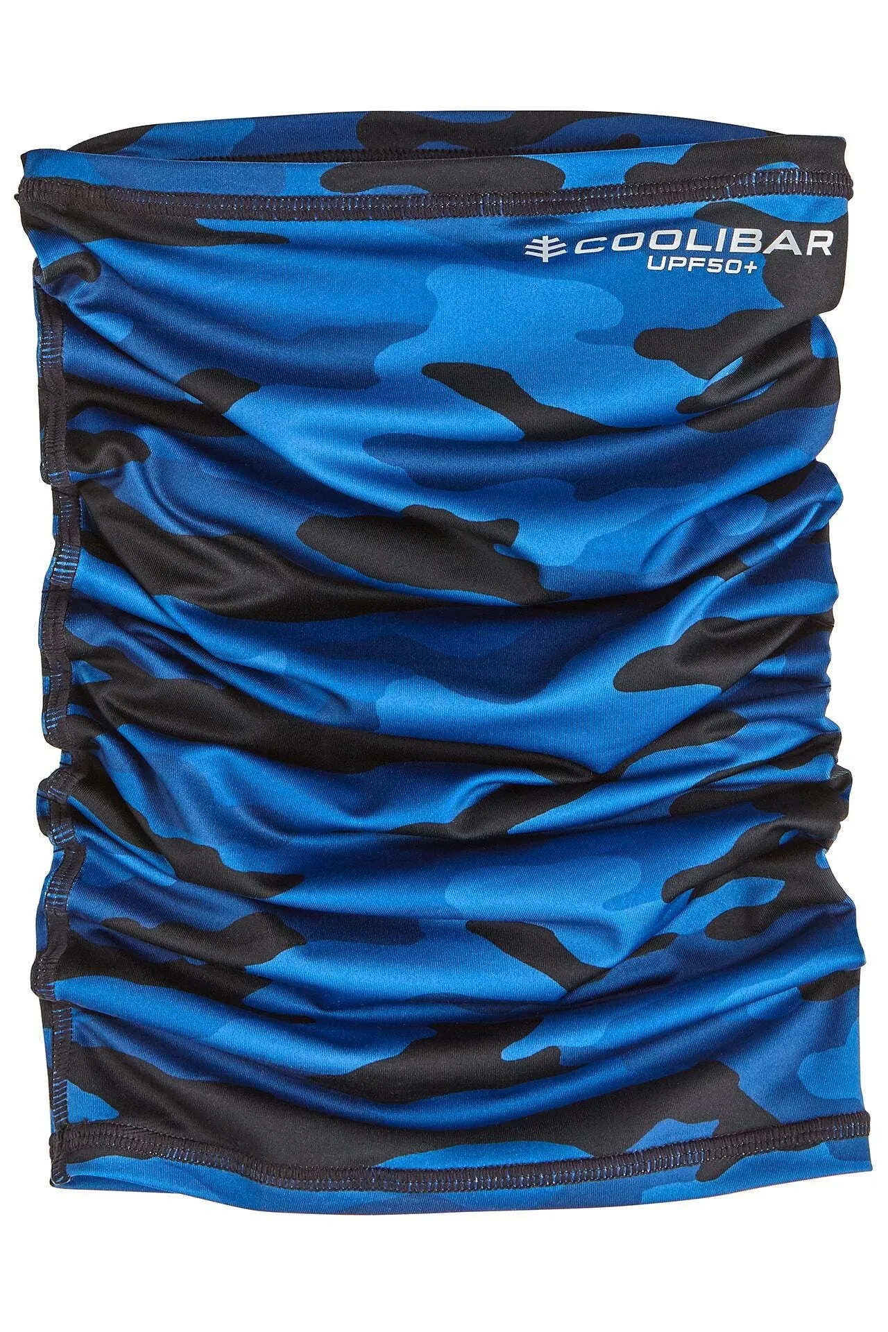 Unisex Virasana Performance Sun Gaiter  |  Dark Blue Modern Camo