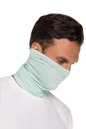 Unisex Virasana Performance Sun Gaiter  |  Misty Aqua