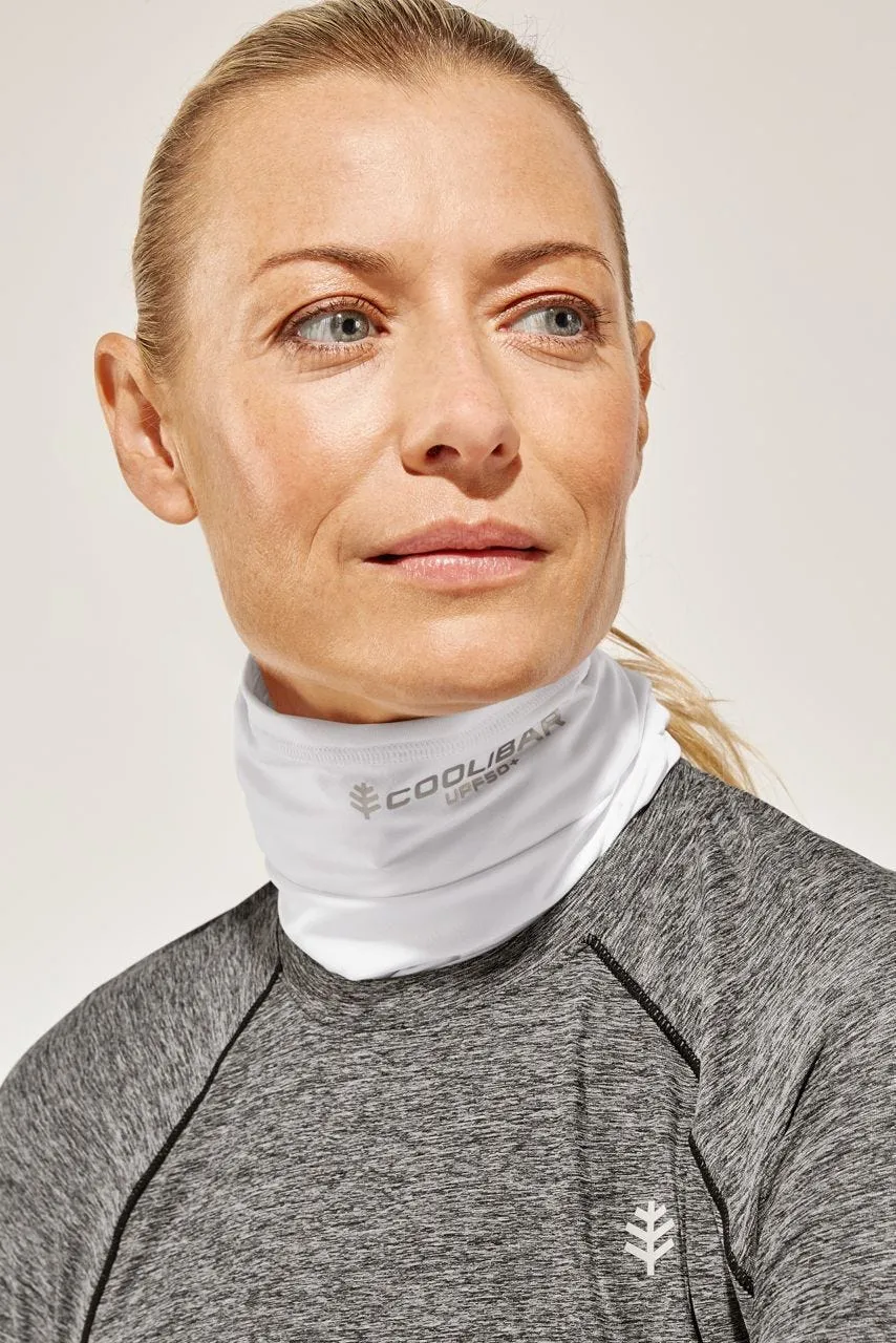 Unisex Virasana Performance Sun Gaiter  |  White