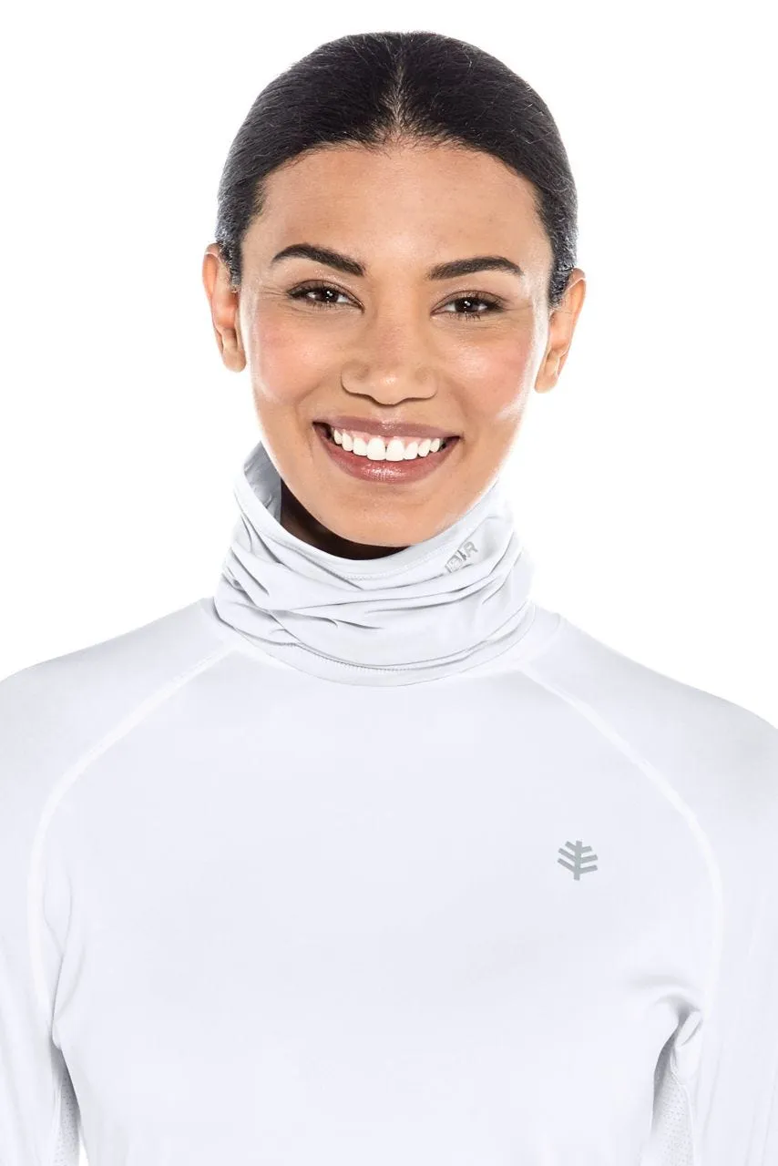 Unisex Virasana Performance Sun Gaiter  |  White