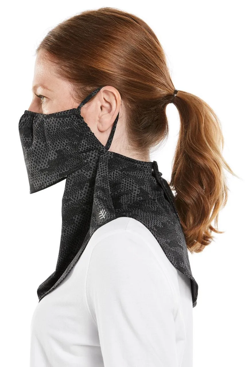Vermilion UV Layered Mask  |  Charcoal Coolibar Camo