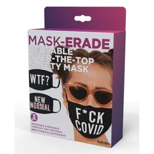 3-Pack of Mask-erade Masks: Bundled Set for Enhanced Value and Variety